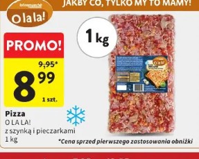Pizza O La La! z szynką i pieczarkami