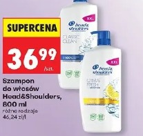 Szampon do włosów Head&Shoulders 800 ml