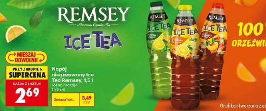 Napój niegazowany Ice Tea Remsey