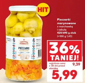 Pieczarki marynowane z marchewką i cebulą Stąd takie dobre