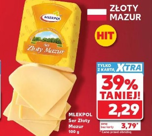 Mlekpol Ser Złoty Mazur