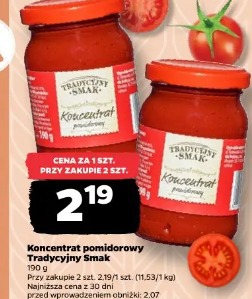 Koncentrat pomidorowy Tradycyjny Smak