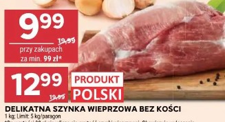 Delikatna szynka wieprzowa bez kości