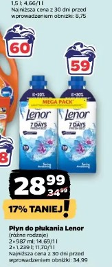 Płyn do płukania Lenor