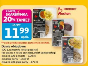 Danie obiadowe Auchan