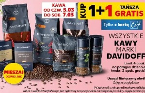 Wszystkie kawy marki Davidoff