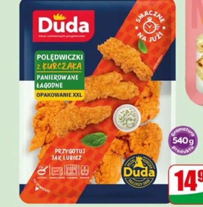 Polędwiczki panierowane z kurczaka Duda