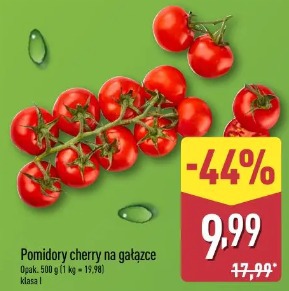Pomidory cherry na gałązce