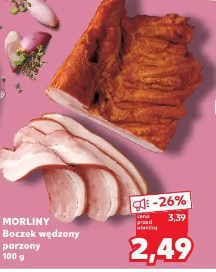 Morliny Boczek wędzony parzony