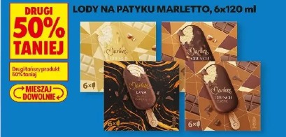 Lody na patyku Marletto