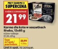 Sheba karma dla kota w saszetkach