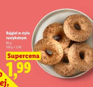 Bajgiel w stylu rustykalnym