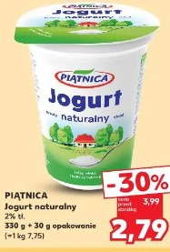 Piątnica Jogurt naturalny 2% tł.