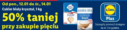 Polski Cukier/Kuchnia Lidla/Kuchnia Lidla.pl Cukier biały kryształ