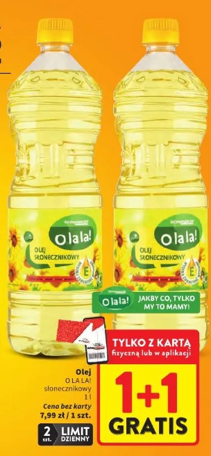 Olej słonecznikowy Olala!