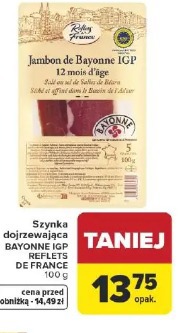 Szynka dojrzewająca BAYONNE IGP REFLETS DE FRANCE