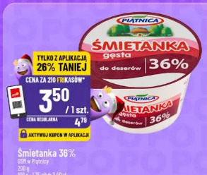 Śmietanka 36% Piątnica
