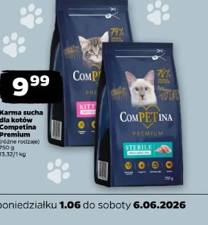 Karma sucha dla kotów Competina Premium