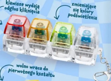 Brelok z klawiaturą LED