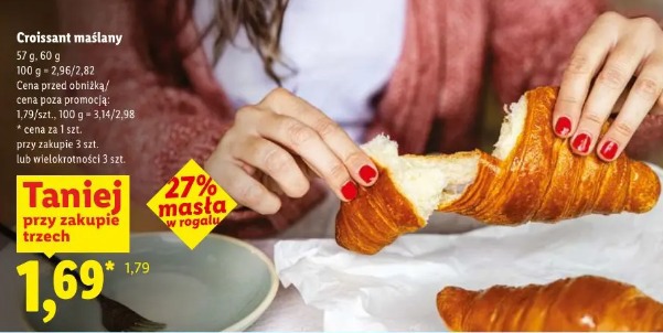 Croissant maślany