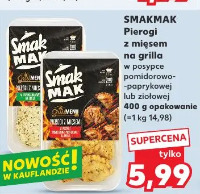 Smakmak Pierogi z mięsem z grilla