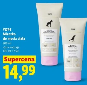 Yope mleczko do mycia ciała