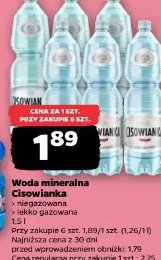 Woda mineralna Olsowianka