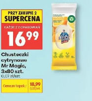 Chusteczki cytrynowe Mr Magic