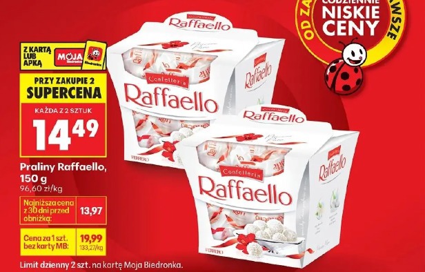 Praliny Raffaello 150 g