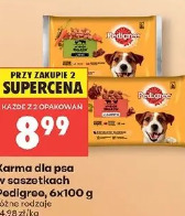 Pedigree karma dla psa w saszetkach, 6x100 g