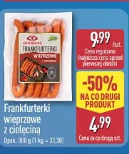 Frankfurterki wieprzowe