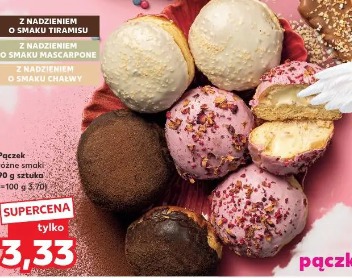 Pączek różne smaki