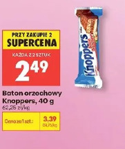 Baton orzechowy Knoppers