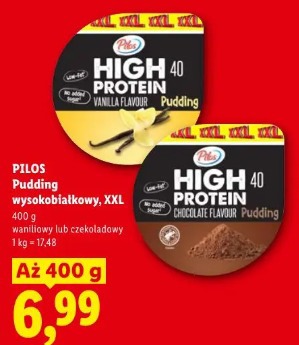 Pilos Pudding wysokobiałkowy, XXL