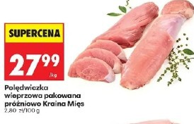 Polędwiczka wieprzowa pakowana próżniowo Kraina Mięs