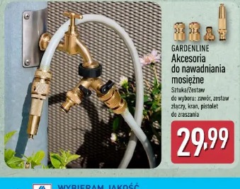GARDENLINE Akcesoria do nawadniania mosiężne