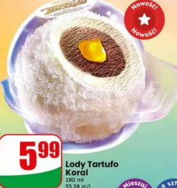 Lody Tartufo Koral