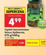 Ogórki konserwowe Nasza Spiżarnia