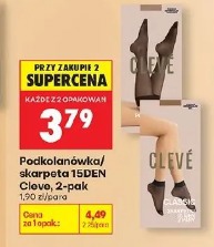 Cleve podkolanówka/skarpetka 15DEN