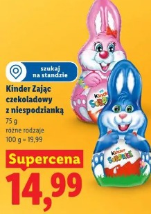 Kinder Zając czekoladowy z niespodzianką
