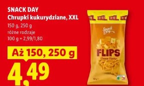 SNACK DAY Chrupki kukurydziane, XXL