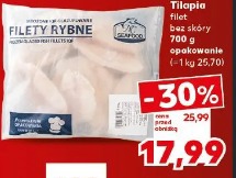 Seafood Tilapia filet bez skóry