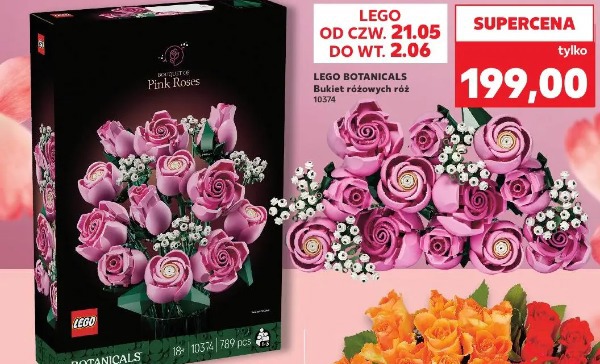 Lego Botanicals Bukiet różowych róż 10374