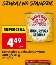 Kukurydza w zalewie Dawtona