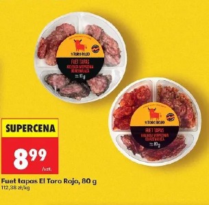 Fuet tapas El Toro Rojo