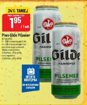 Piwo Gilde Pilsener