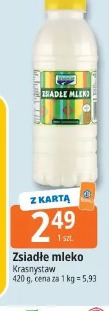 Zsiadłe mleko Krasnystaw