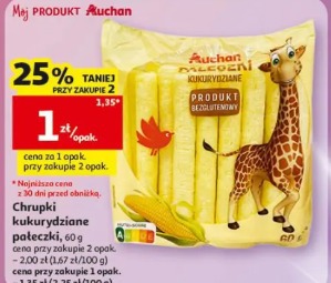 Chrupki kukurydziane Auchan