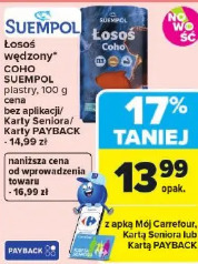 Łosoś wędzony COHO SUEMPOL plastry