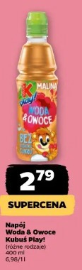 Napój Woda & Owoce Kubuś Play!